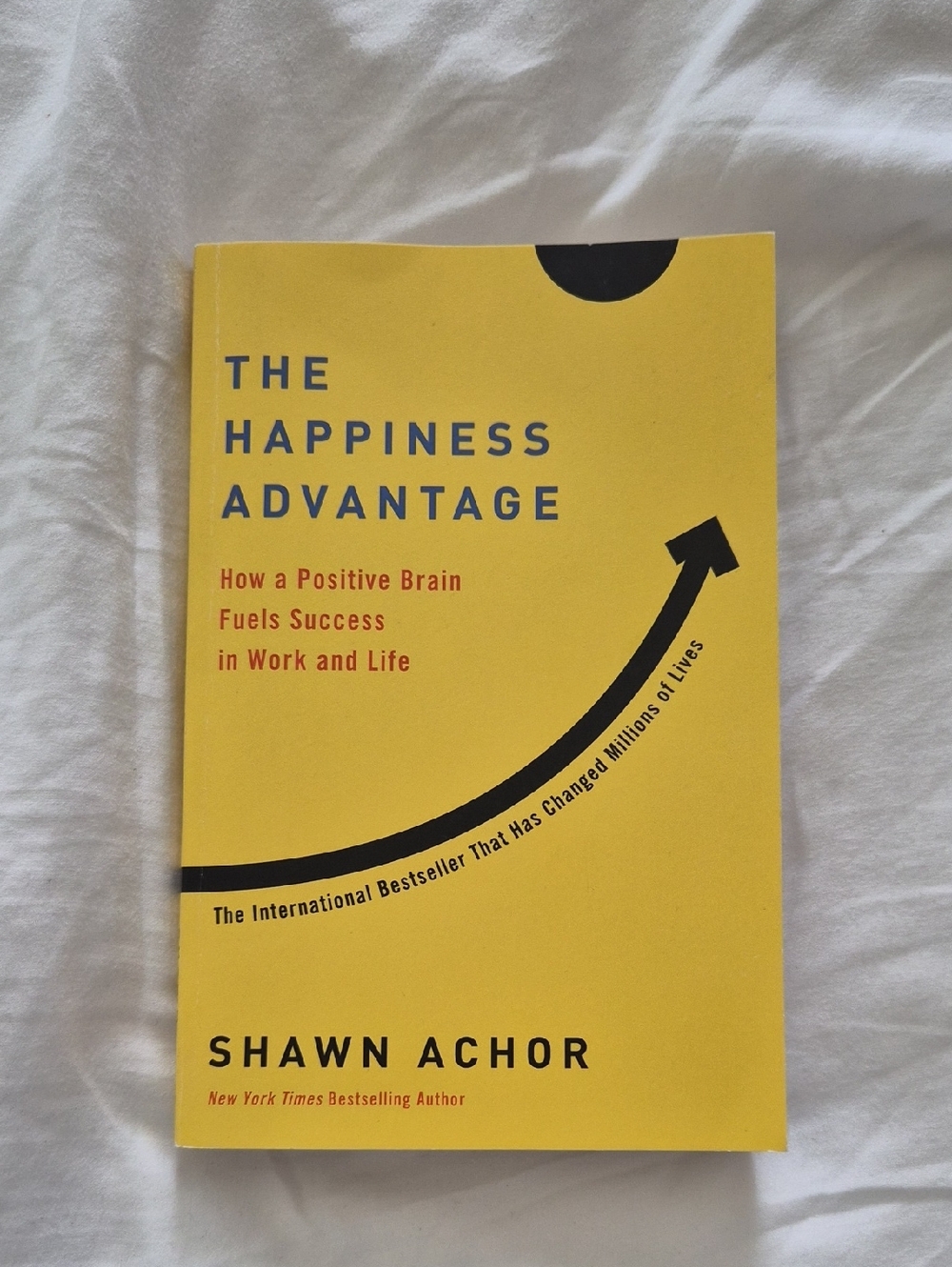 The Happiness Advantage by Shawn Achor - Yellow Cover